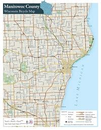 Wisconsin Department of Transportation County bicycle maps