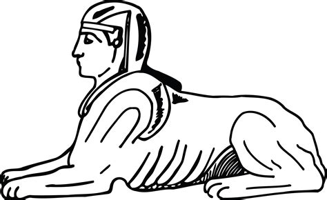 Free Clipart Of An Egyptian Sphinx