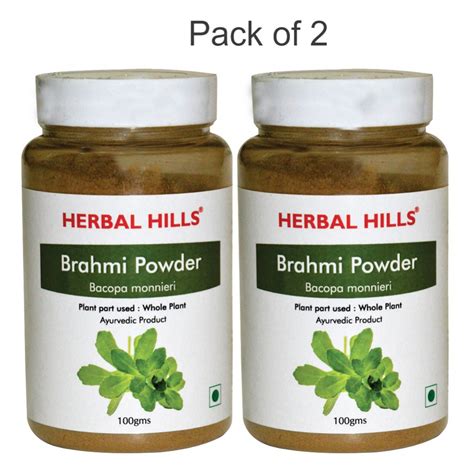 Brahmi Powder, 100 gms powder, Herbal Hills Products Online at Ayurvedmart