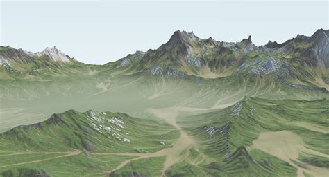 Grassy Mountain 3D Model $69 - .obj .ztl .fbx .max - Free3D