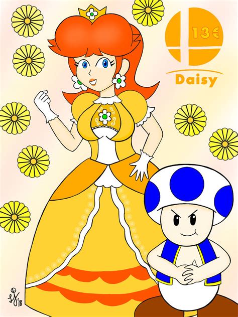 Daisy and Blue Toad - Super Smash Bros. ULTIMATE by Leo-ARTs on DeviantArt