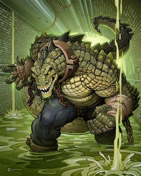 Killer Croc by PatrickBrown on DeviantArt