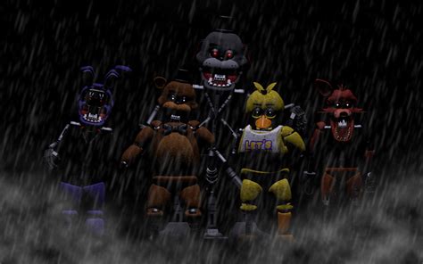 Classic Ignited Animatronics by BlackFoxPixels on DeviantArt