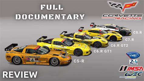 The History Of Team Corvette Racing Evolution | Corvette C5-R to C8.R ...