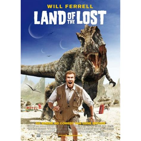 Land Of The Lost Movie Poster Will Ferrell 12x16 Print on Metal Sign ...