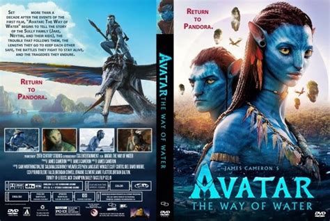 Avatar: the Way of Water 2022 1 Blu-ray and 1 DVD Cover - Etsy