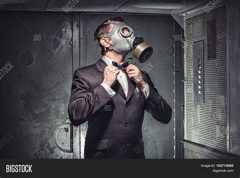 Man Gas Mask Suit, Image & Photo (Free Trial) | Bigstock