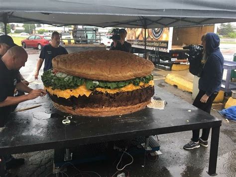 Gigantic world record burger now on the menu at Michigan restaurant - mlive.com