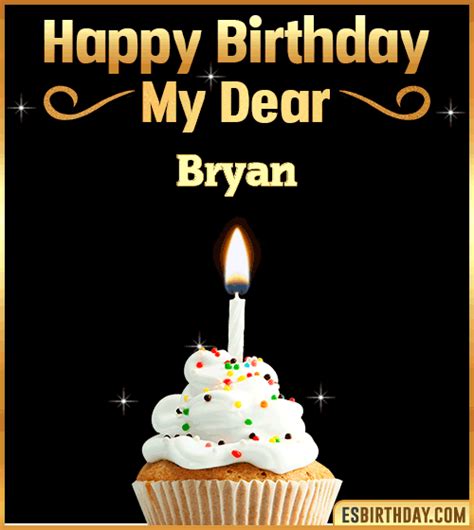 Happy Birthday Bryan GIF 🎂 Images Animated Wishes【28 GiFs】