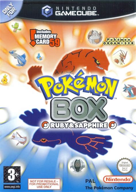 Pokémon Box: Ruby & Sapphire for GameCube (2003) - MobyGames