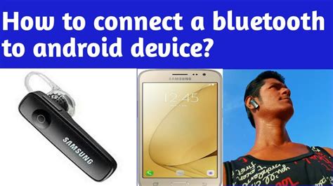 How to connect a bluetooth to android device - YouTube