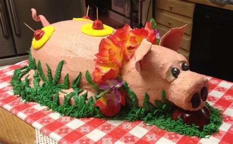 Luau Pig Cake Hawaii Party, Luau Party, Pig Cake, Reece, Grad Parties, Cake Pops, Shower Ideas ...