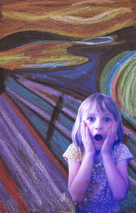 "The Scream" Famous Painting by Edvard Munch...Elementary Art Project Elementary Art Projects ...