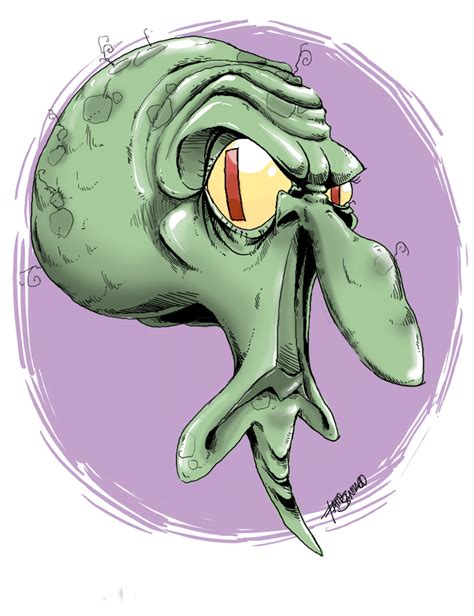 Squidward by fab00m on DeviantArt