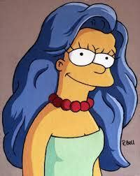 ~.CONTEST 2~. POST A PIC OF MARGE SIMPSON WITH STRAIGHT HAIR - Simpsons Answers - Fanpop