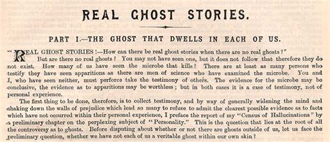 Real Ghost Stories