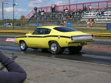 1969 Plymouth Barracuda formula s 1/4 mile Drag Racing timeslip specs 0 ...