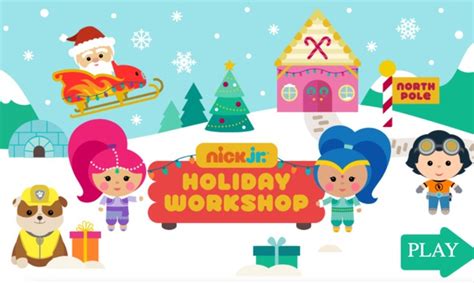 Nick Jr.: Holiday Workshop | NuMuKi