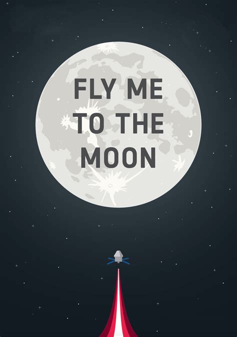 ESA - Fly me to the Moon poster