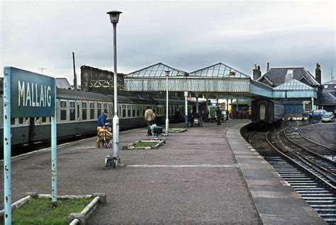 Mallaig Station in 1975. | This is Mallaig station - the ter… | Flickr