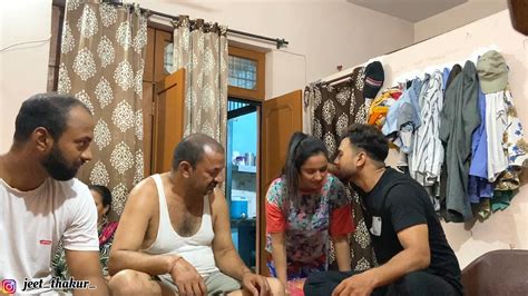 Kiss prank on wife for 24 hours || epic reaction of wife || prank on indian wife || jeet thakur ...