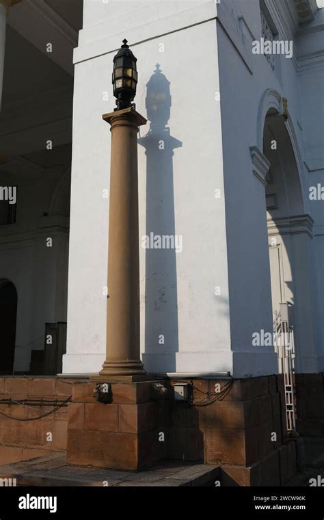 Lamp post of the West Bengal Legislative Assembly or Paschim Banga ...