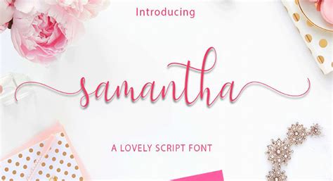 Samantha Font Free Download - [By Uloel Design] - Font XS