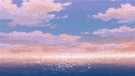 Aesthetic Anime Gifs Sunset