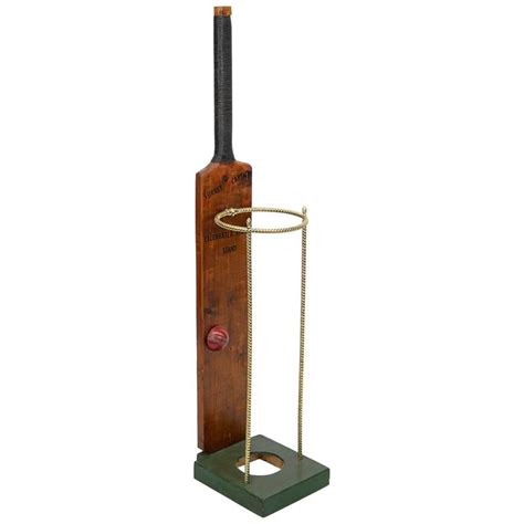 Cricket Bat Display by Gun and Moore at 1stDibs | cricket bat stand for shop, cricket bat ...