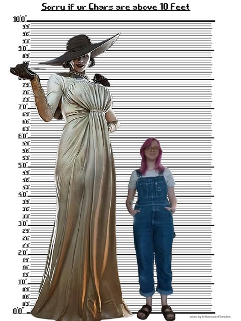 View 20 Size Comparison Lady Dimitrescu Height Chart Meme - factspeaktoon