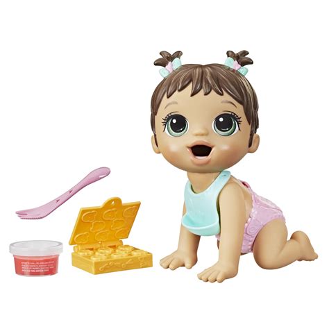 Buy Baby Alive Lil Snacks Doll, Eats and Poops, Snack-Themed 8-Inch ...