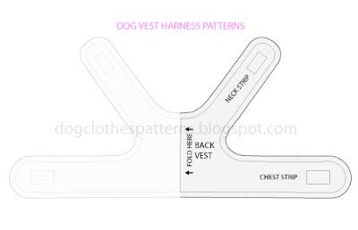 Dog vest harness patterns | Mimi & Tara | Free Dog Clothes Patterns