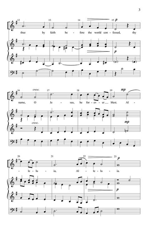 For All The Saints Sheet Music by Hart Morris (SKU: 00125120) - Stanton ...