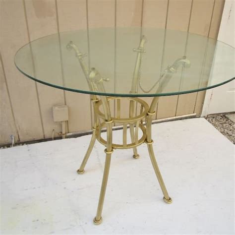 Dining Table Base for Glass Top - Etsy