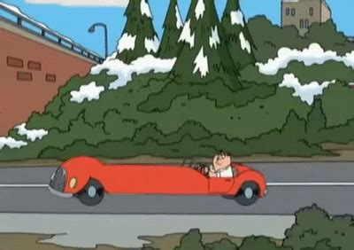 Family Guy Peter Griffin Long car tunnel on Make a GIF