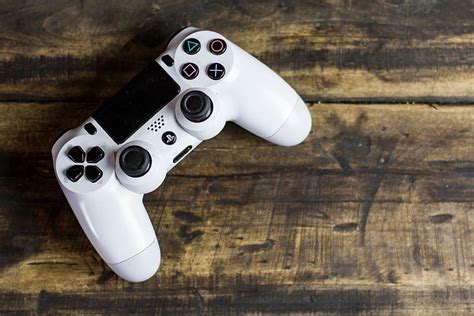 HD wallpaper: White PS4 gaming controller, technology, joystick, gun, single Object | Wallpaper ...