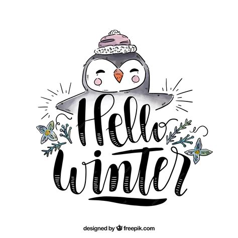 Hello Winter Wallpaper