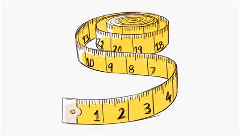 Tape Measures Measurement Measuring Instrument Clip - Measuring Tape Vector Png , Free ...