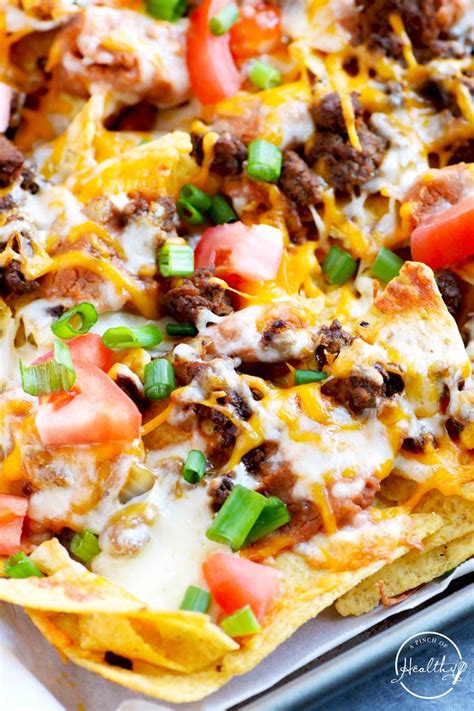 Epic Beef Nachos Supreme (Better Than Taco Bell) - A Pinch of Healthy