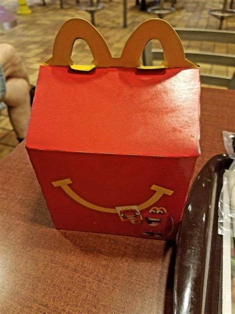 The late 2017 version of a McDonald's Happy Meal box. | Happy meal box, Happy meal mcdonalds ...