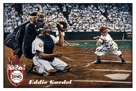 Aug 19, 1951 - Browns - Eddie Gaedel Walks (front) | Mlb baseball, Baseball, Baseball cards