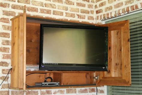 Outdoor TV cabinet for the patio! | Patio & Backyard Ideas! | Pinterest ...