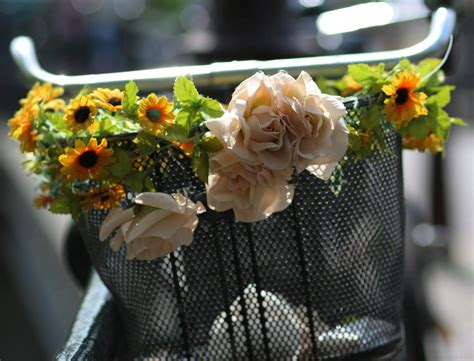 DIY - Flower Basket for your Bike - BeautyHarmonyLife