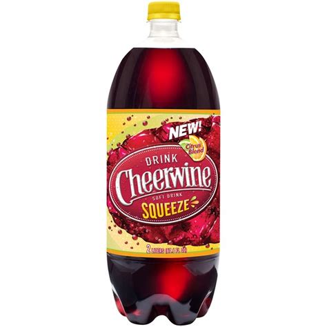 Cheerwine Squeeze Citrus Blend Soft Drink (67.6 fl oz) Delivery or ...