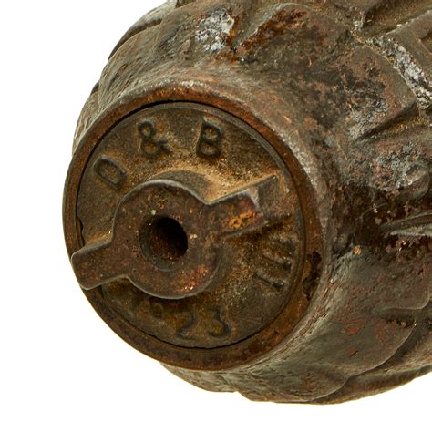 Original British WWI Inert Mills Bomb No. 23 MKII Grenade by Dobson an – International Military ...