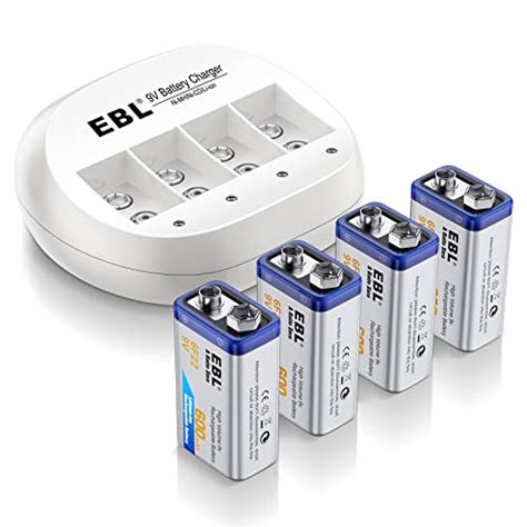 Top 10 Best Rechargeable 9 Volt Battery Review & Buying Guide