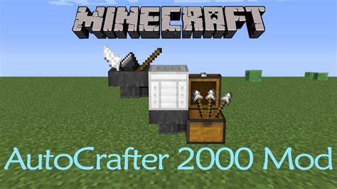 Minecraft Mod: Auto Crafter 1.7.10 - YouTube