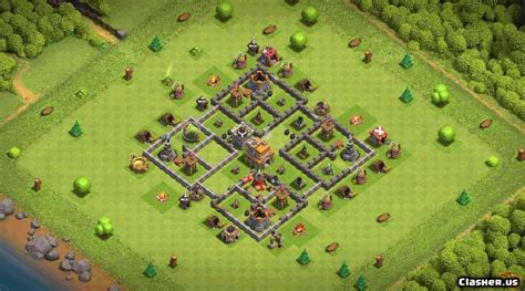 [Town Hall 7] TH7 War/Trophy base #50AE87D2 [With Link] [4-2023] - Trophy Base - Clash of Clans ...