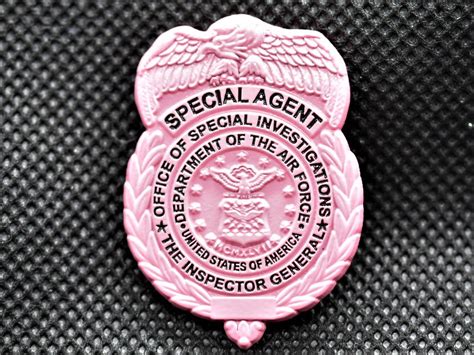 AFOSI Badge - Pink Lapel Pin – Tactically Suited