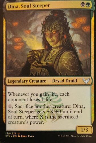 MTG-(FOIL) Dina, Soul Steeper Strixhaven School of Mages NM-MINT | eBay